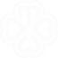 What Are The Odds four leaf clover logo in White. Each Leaf represents a letter from the acronym WATO which stands for What Are The Odds!?